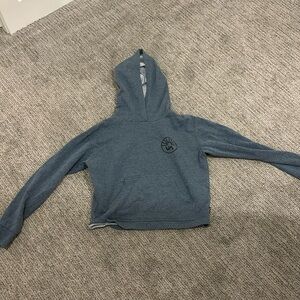 Crop top hoodie from rvca